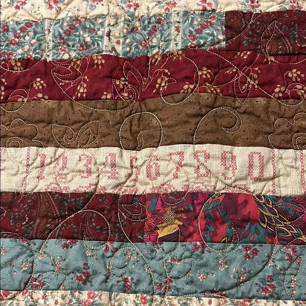 Patchwork Quilt with Star Pattern - Multicolor - Picture 4 of 11